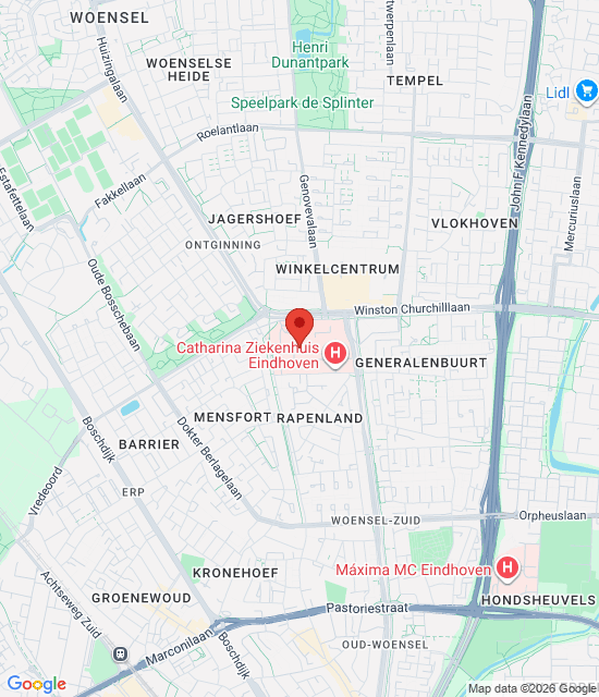 Google maps afbeelding voor De Regionale Spoedapotheek